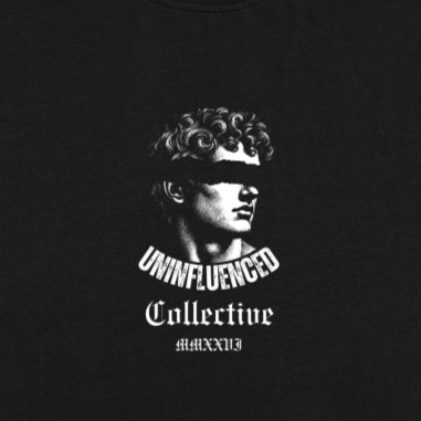Think For Yourself - Premium Oversized Front + Back Print Drop Shoulder Cotton T-Shirt
