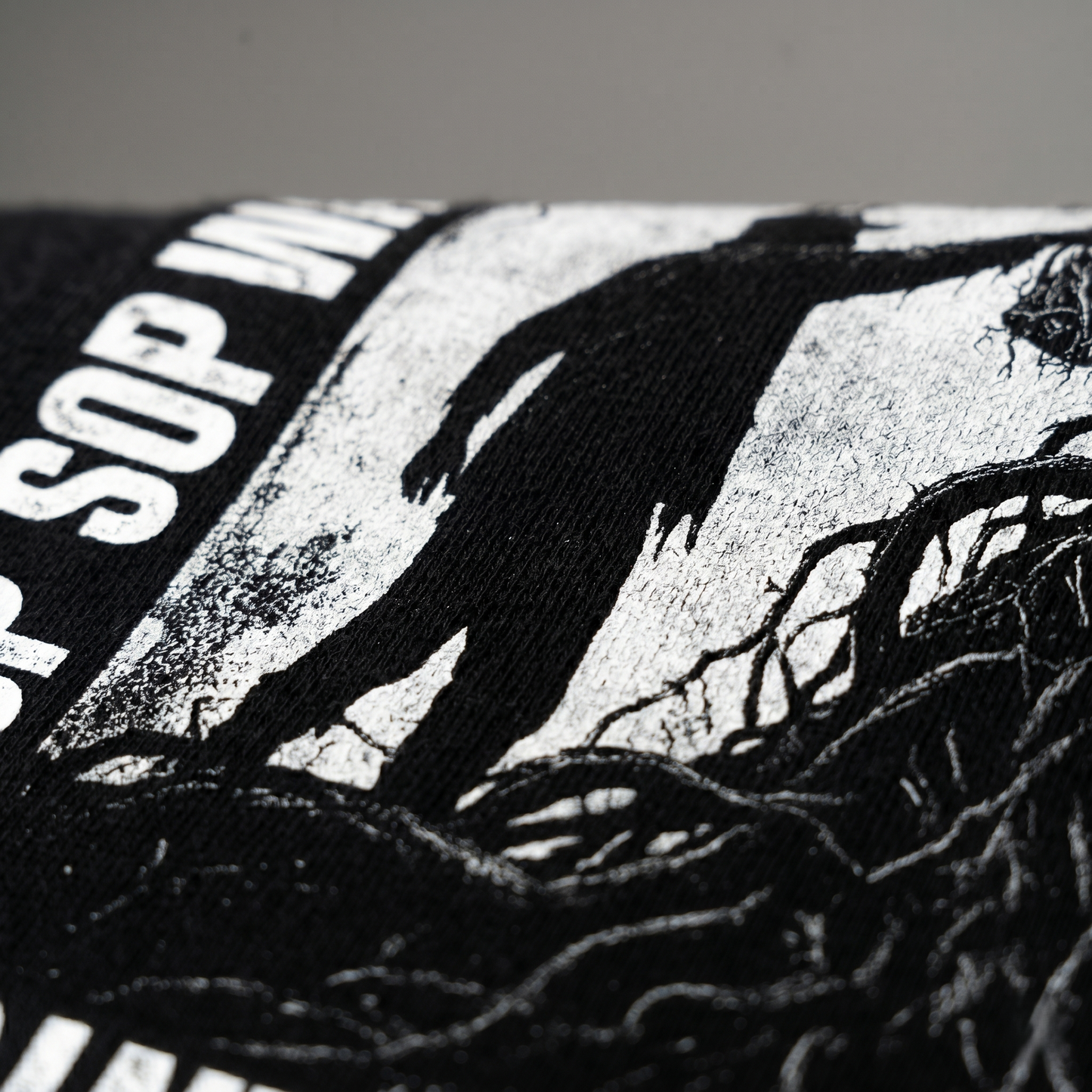 Stop Watering Dead Plants - Premium Oversized Front Print Drop Shoulder Cotton T-Shirt